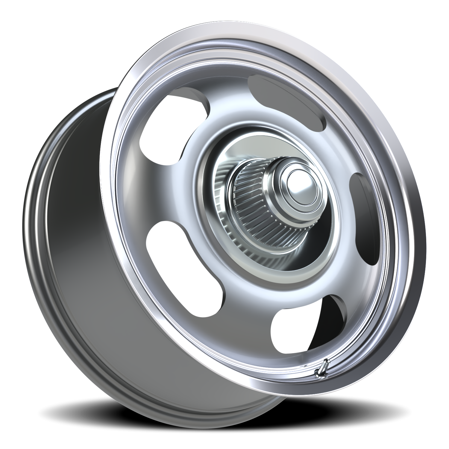 Vision American Muscle Rally Aluminum GMML 20X8.5 +32 Gunmetal Machined Lip