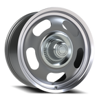 Vision American Muscle Rally Aluminum GMML 20X9.5 +38 Gunmetal Machined Lip