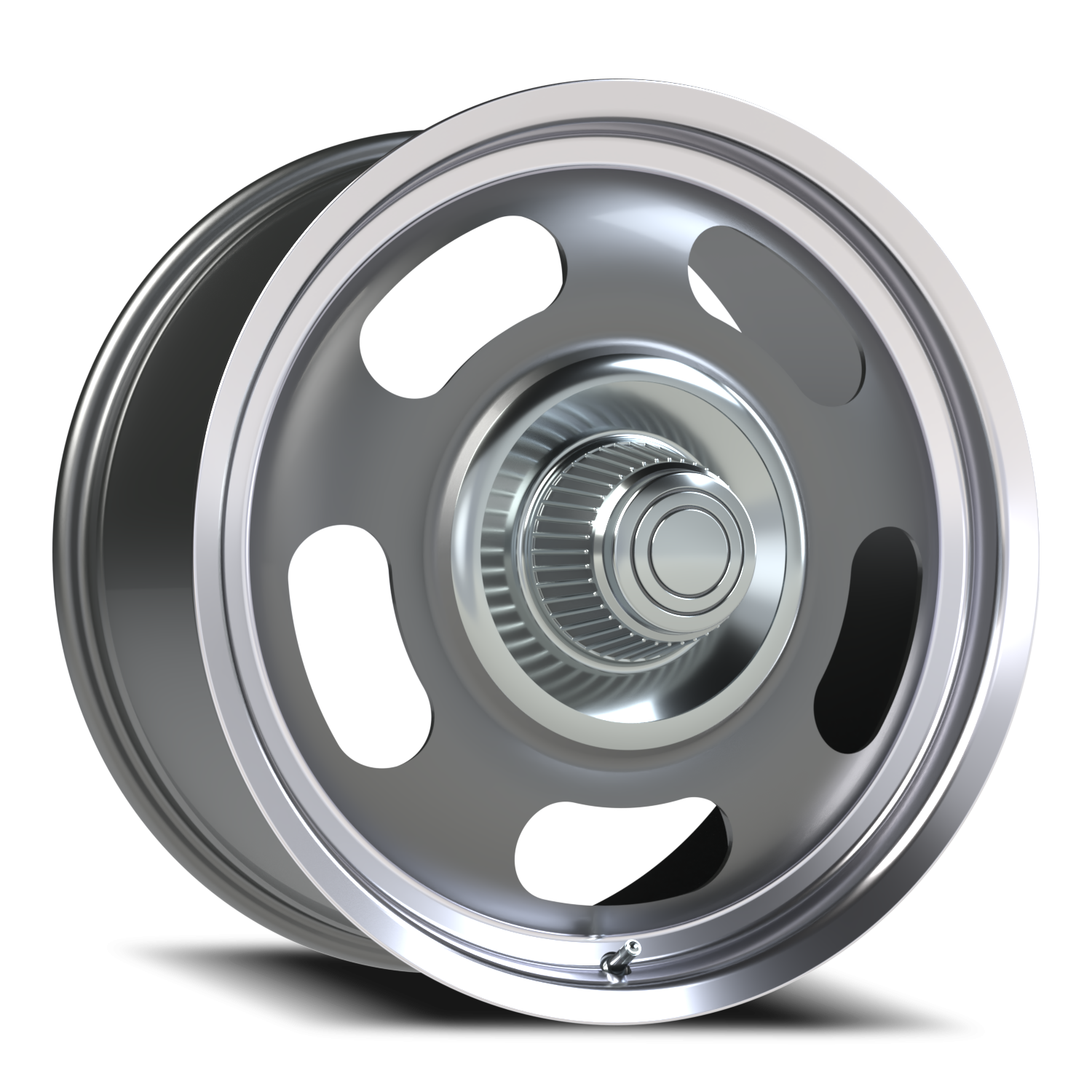 Vision American Muscle Rally Aluminum GMML 20X9.5 +38 Gunmetal Machined Lip