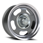 Vision American Muscle Rally Aluminum GMML 20X9.5 +20 Gunmetal Machined Lip