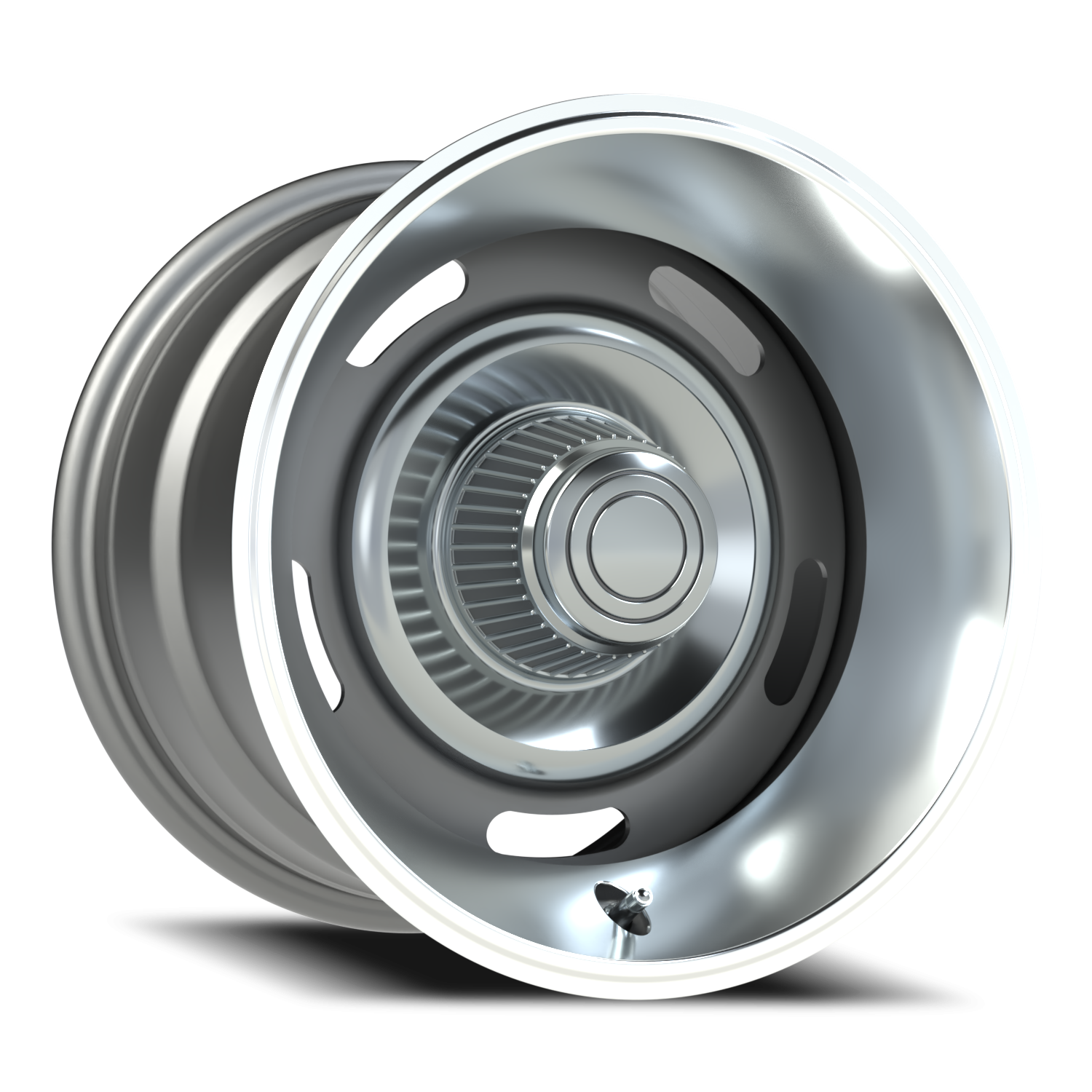 Vision American Muscle Rally Aluminum GMML 15X10 -32 Silver