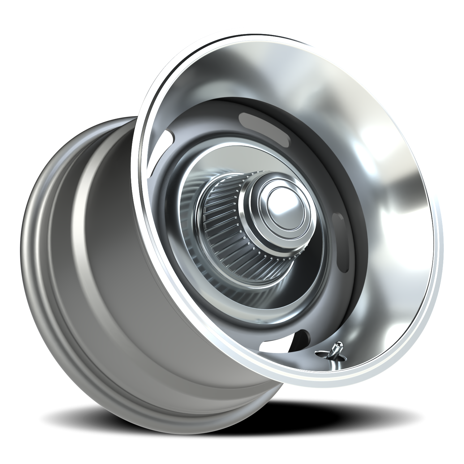 Vision American Muscle Rally Aluminum GMML 15X10 -32 Silver
