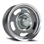 Vision American Muscle Rally Aluminum GMML 17X7 +0 Gunmetal Machined Lip
