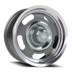 Vision American Muscle Rally Aluminum GMML 17X8 +0 Gunmetal Machined Lip