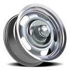 Vision American Muscle Rally Aluminum GMML 17X8 +0 Gunmetal Machined Lip