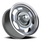 Vision American Muscle Rally Aluminum GMML 18X8.5 +10 Gunmetal Machined Lip