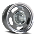 Vision American Muscle Rally Aluminum GMML 18X8.5 -6 Gunmetal Machined Lip