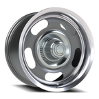 Vision American Muscle Rally Aluminum GMML 18X9.5 +0 Gunmetal Machined Lip