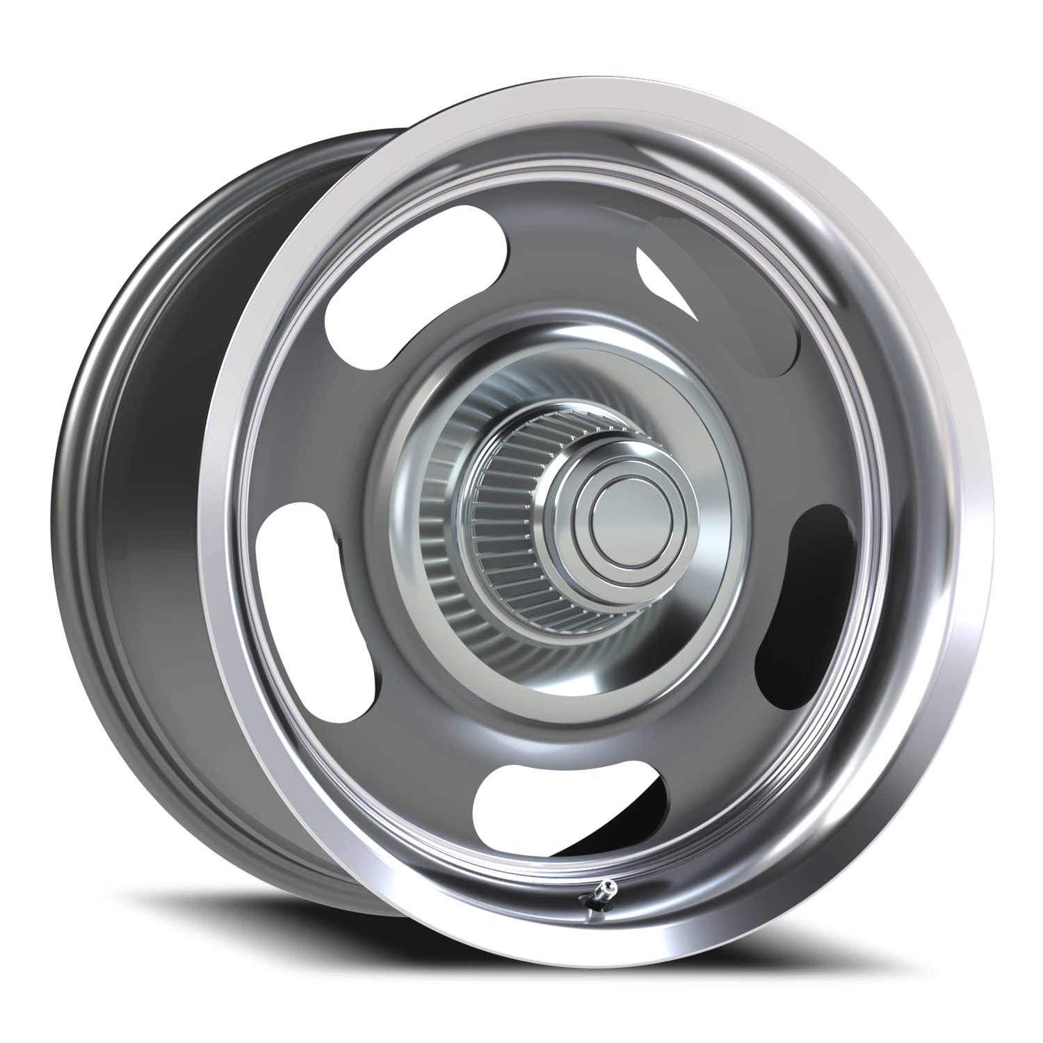Vision American Muscle Rally Aluminum GMML 18X9.5 +0 Gunmetal Machined Lip