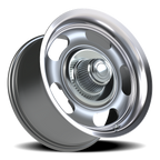 Vision American Muscle Rally Aluminum GMML 18X9.5 +0 Gunmetal Machined Lip