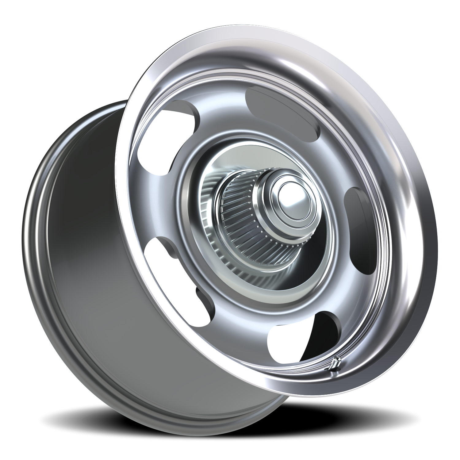 Vision American Muscle Rally Aluminum GMML 18X9.5 +0 Gunmetal Machined Lip