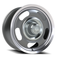 Vision American Muscle Rally Aluminum GMML 18X9.5 +38 Gunmetal Machined Lip