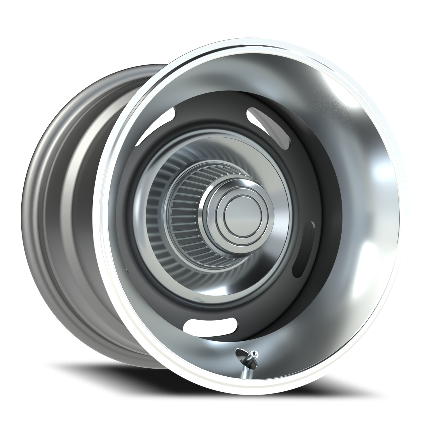 Vision American Muscle Rally Aluminum GMML 15X10 -32 Silver