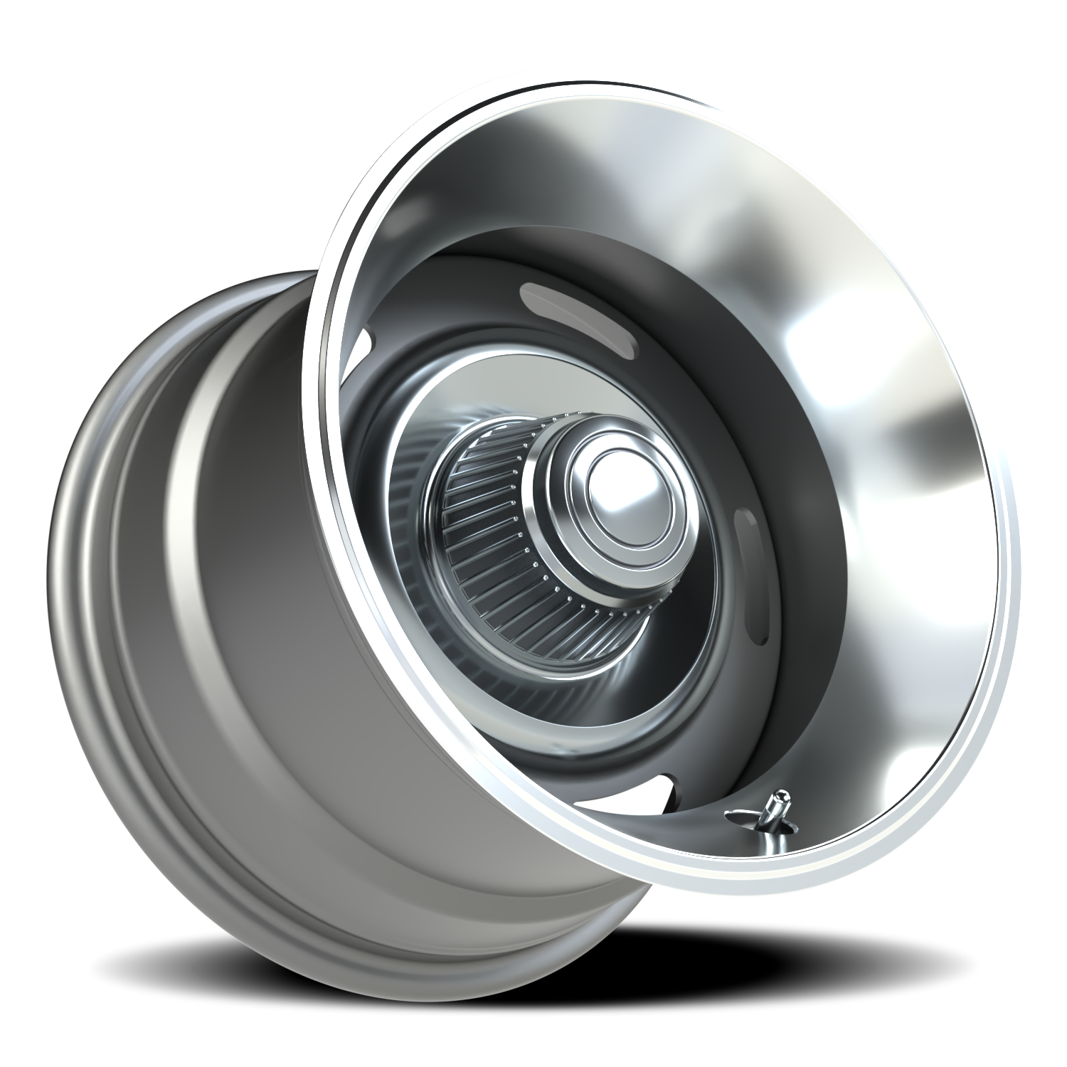 Vision American Muscle Rally Aluminum GMML 15X10 -32 Silver
