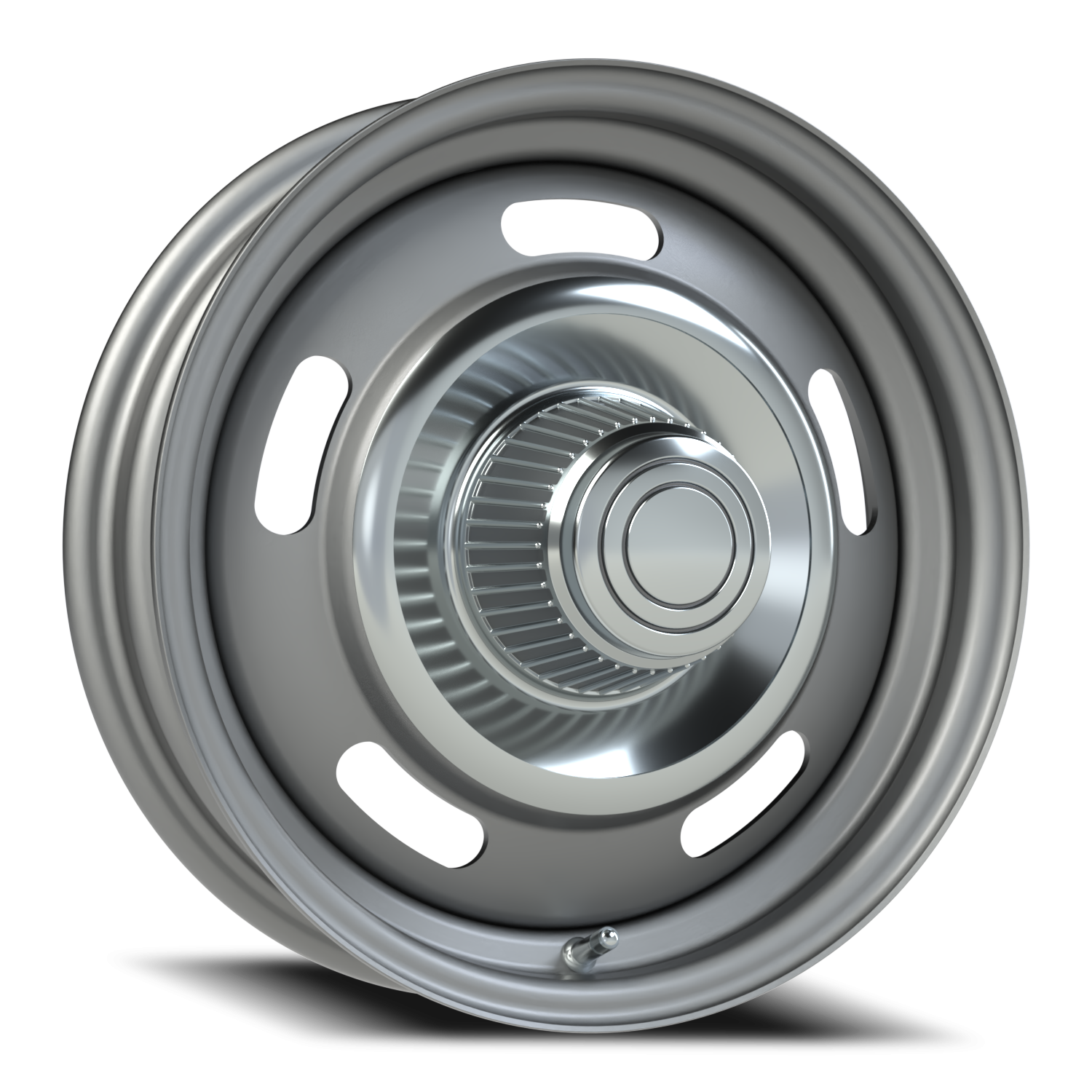 Vision American Muscle Rally Aluminum GMML 15X4 +0 Silver