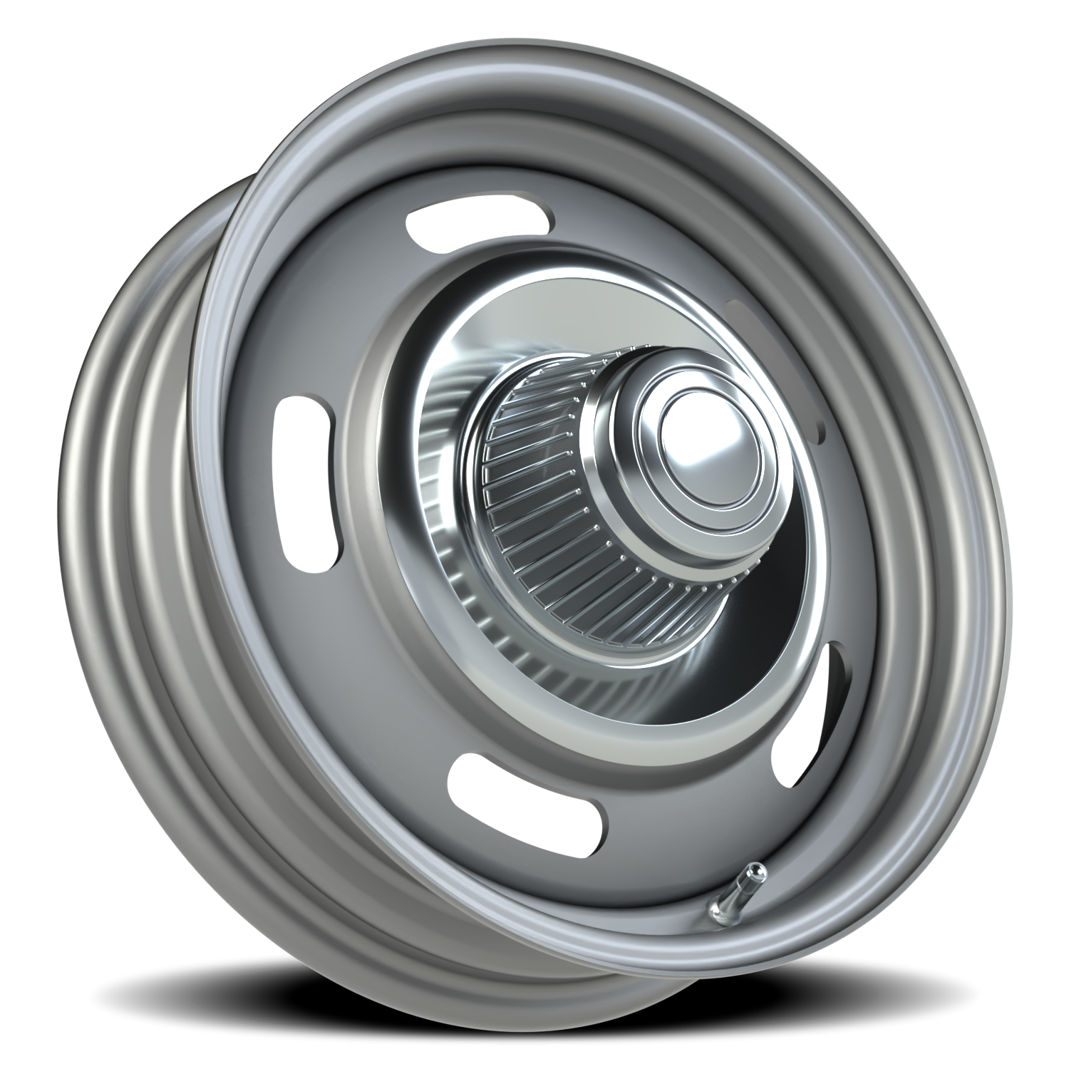 Vision American Muscle Rally Aluminum GMML 15X4 +0 Silver