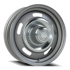 Vision American Muscle Rally Aluminum GMML 15X5 +6 Silver