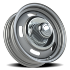 Vision American Muscle Rally Aluminum GMML 15X5 +6 Silver