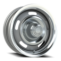 Vision American Muscle Rally Aluminum GMML 15X6 +12 Silver