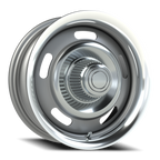 Vision American Muscle Rally Aluminum GMML 15X6 +12 Silver