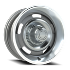 Vision American Muscle Rally Aluminum GMML 15X7 +6 Silver