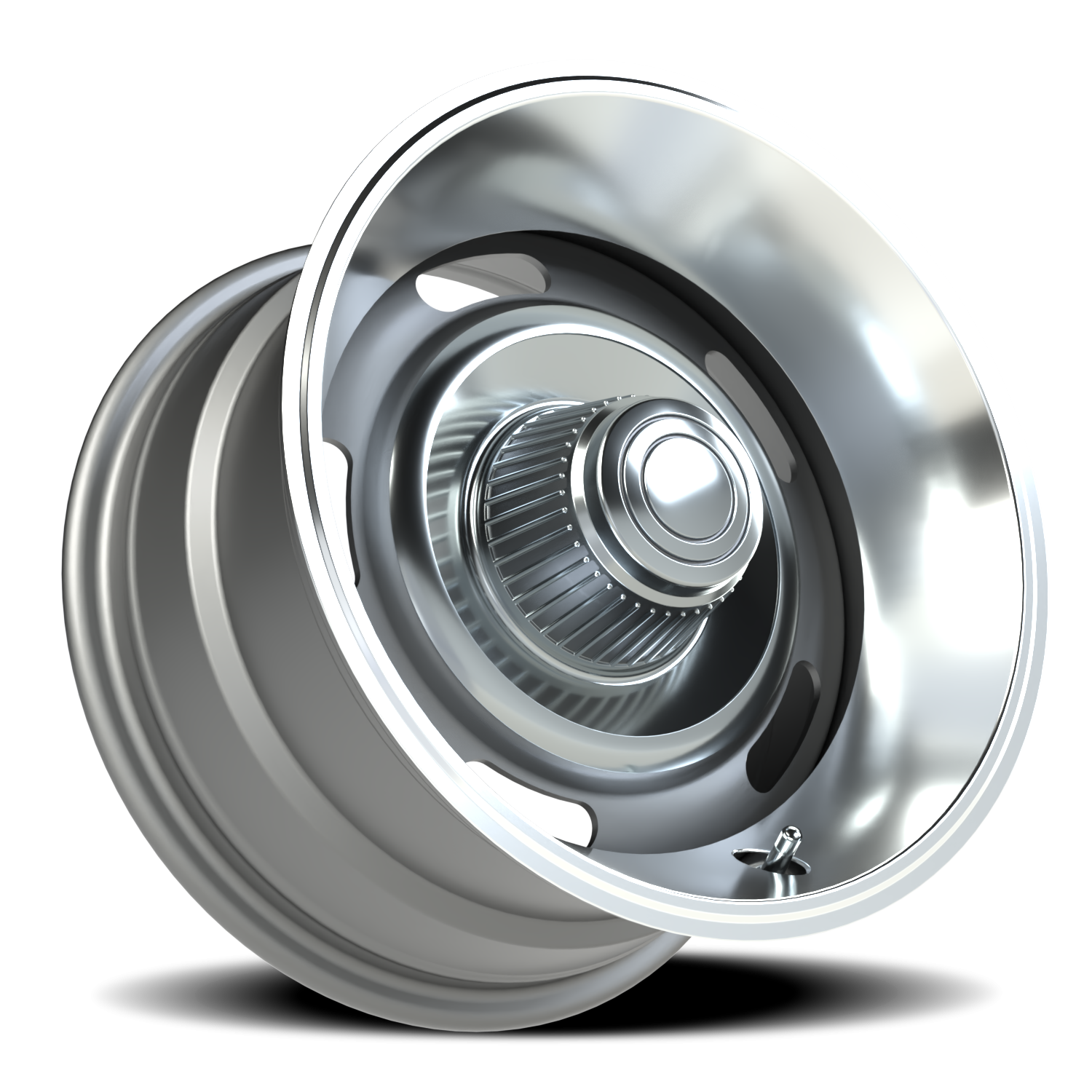 Vision American Muscle Rally Aluminum GMML 15X8 -6 Silver