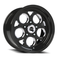 Vision American Muscle Sport Mag B 15X8 +0 Gloss Black with Milled Windows