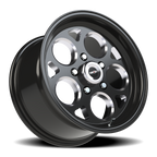 Vision American Muscle Sport Mag B 15X8 +27 Gloss Black with Milled Windows