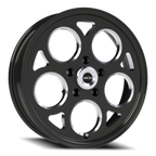 Vision American Muscle Sport Mag B 17X4.5 -24 Gloss Black with Milled Windows