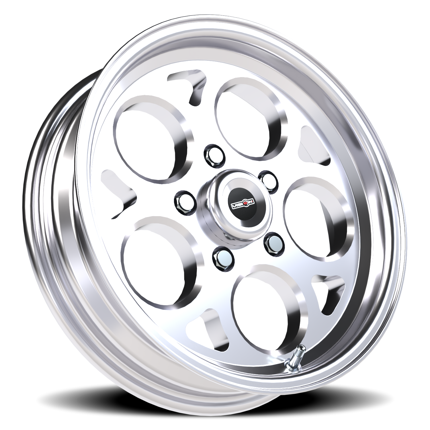 Vision American Muscle Sport Mag B 15X4 -19 Polished