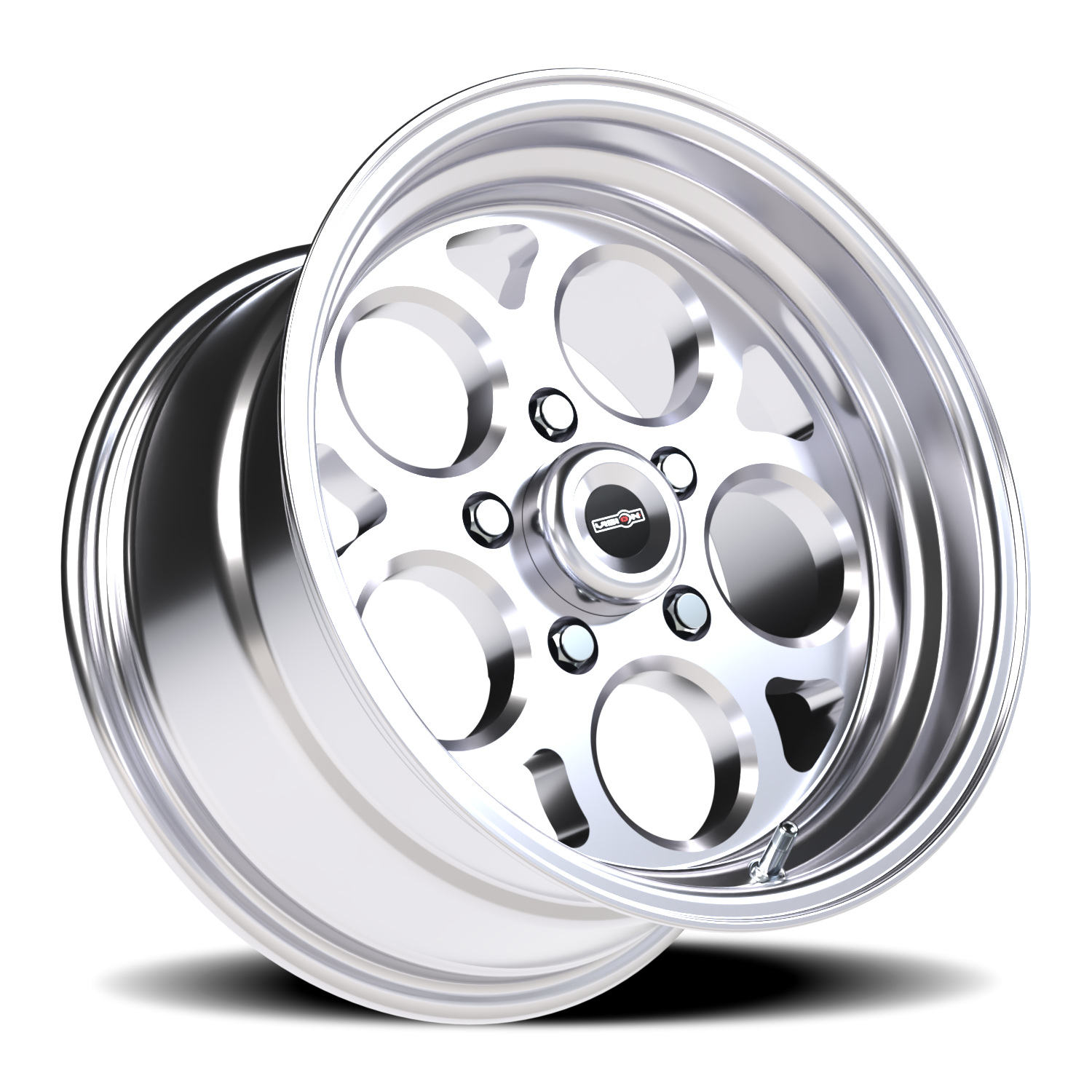 Vision American Muscle Sport Mag B 15X8 +0 Polished
