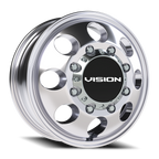 Vision Off-Road Midway UTV P 17X6.5 +121 Polished
