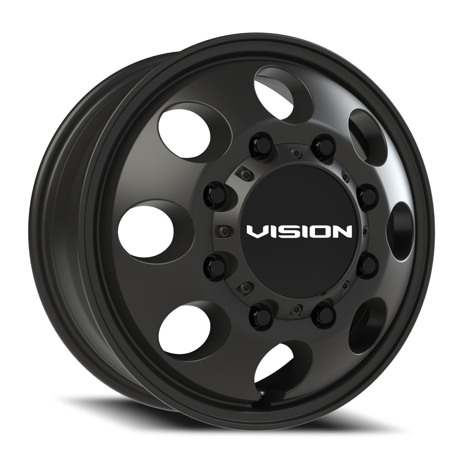 Vision Off-Road Midway UTV P 17X6.5 +121 Satin Black