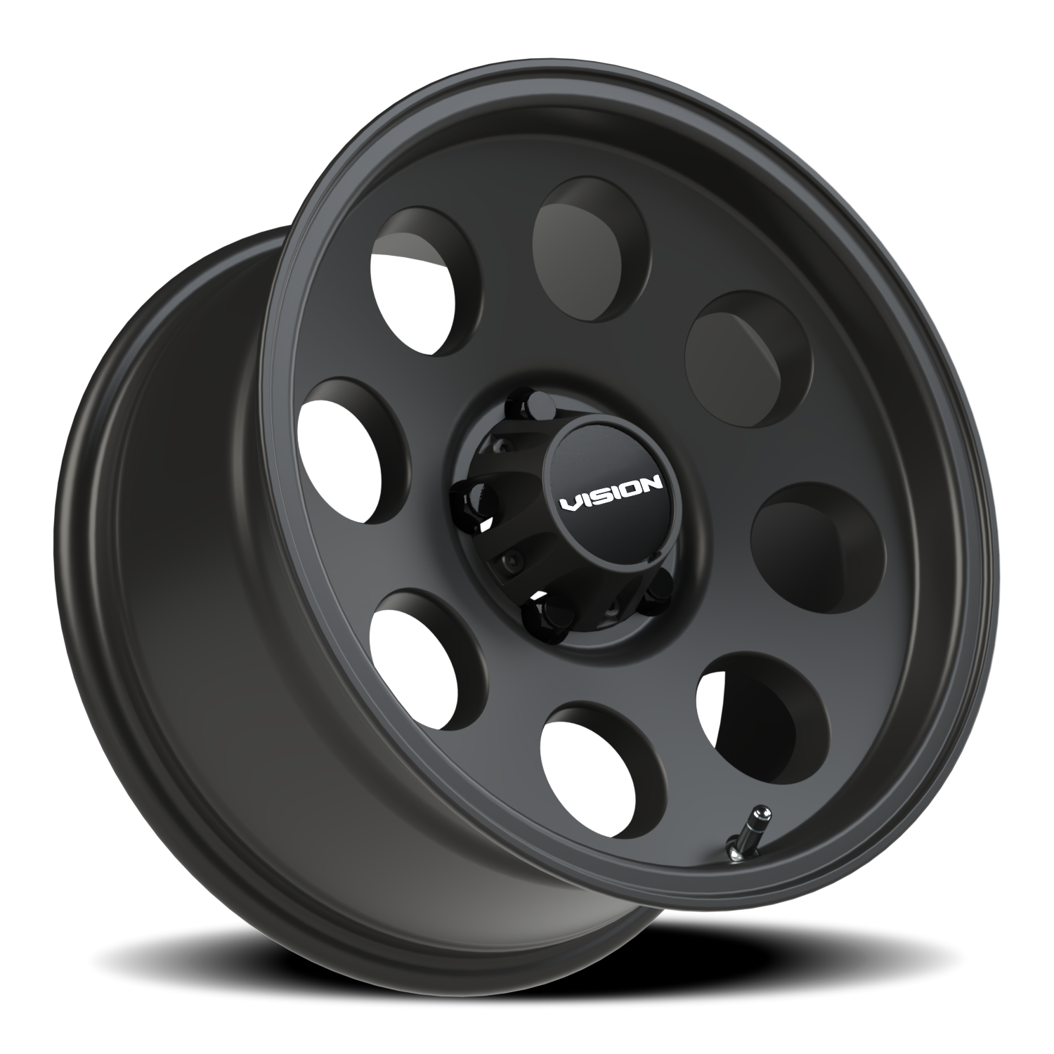 Vision Off-Road Midway UTV P 16X8 +0 Satin Black