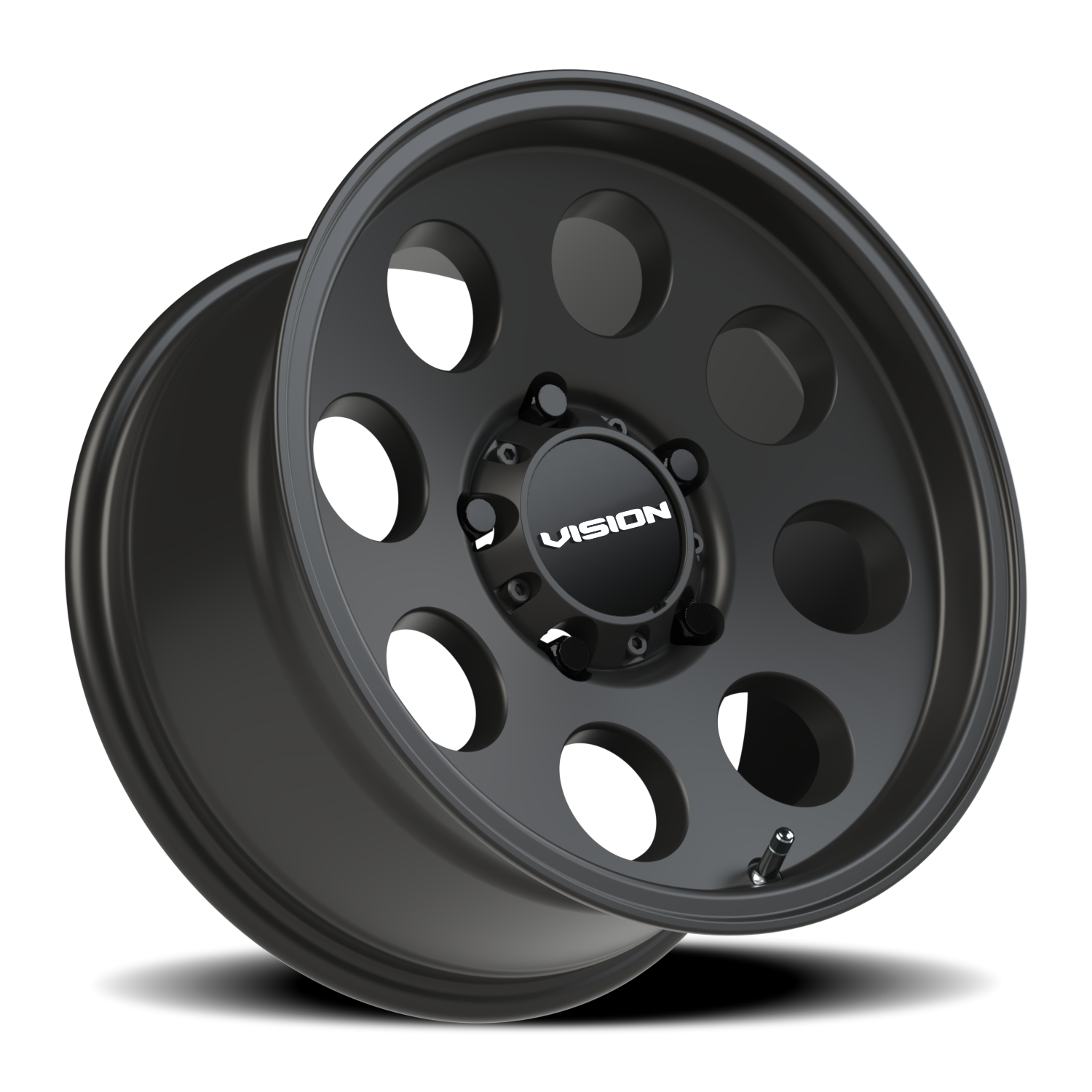 Vision Off-Road Midway UTV P 16X8 +0 Satin Black