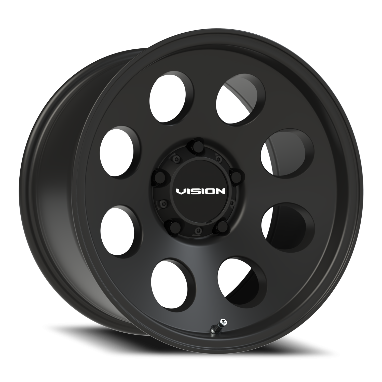 Vision Off-Road Midway UTV P 17X9 -12 Satin Black