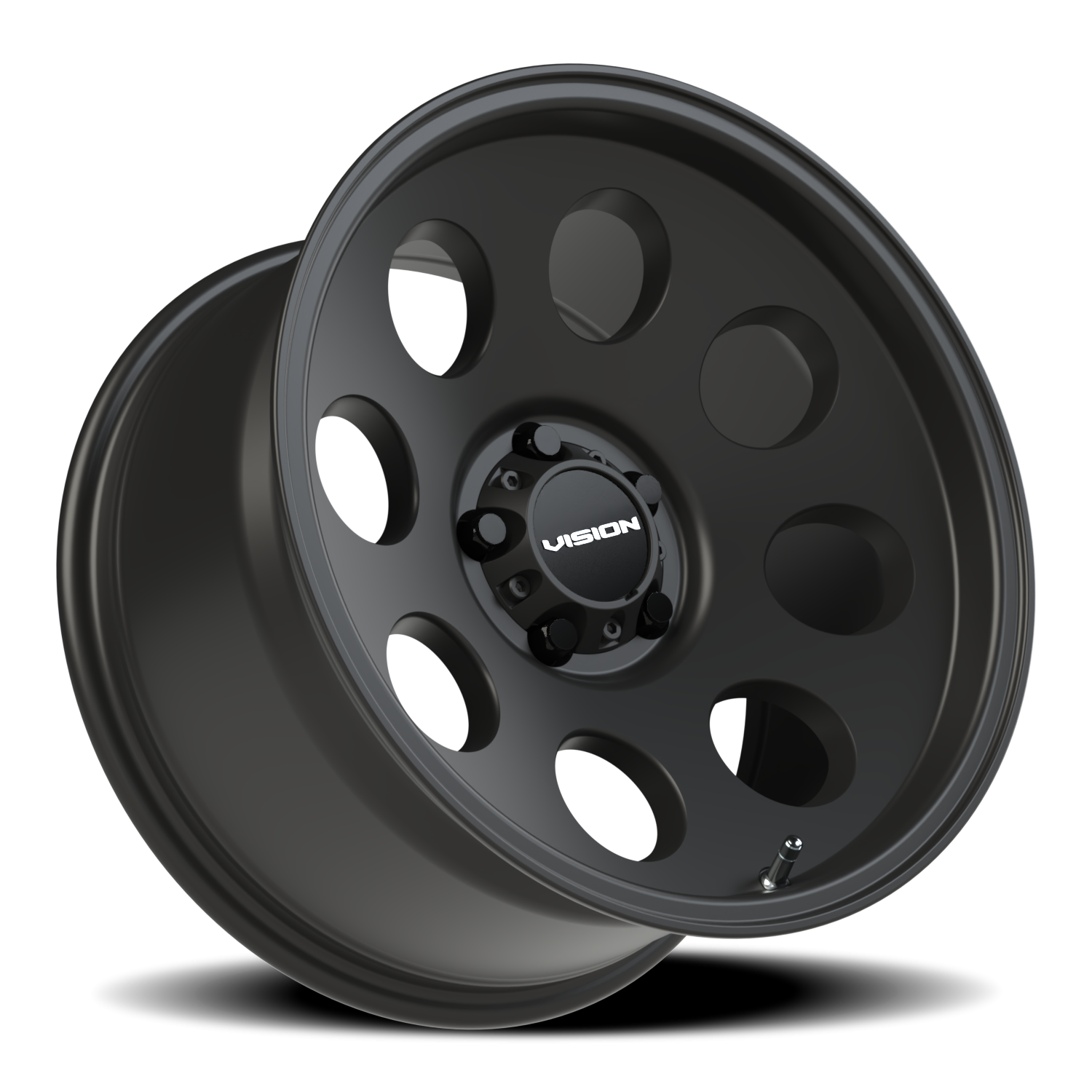 Vision Off-Road Midway UTV P 17X9 -12 Satin Black