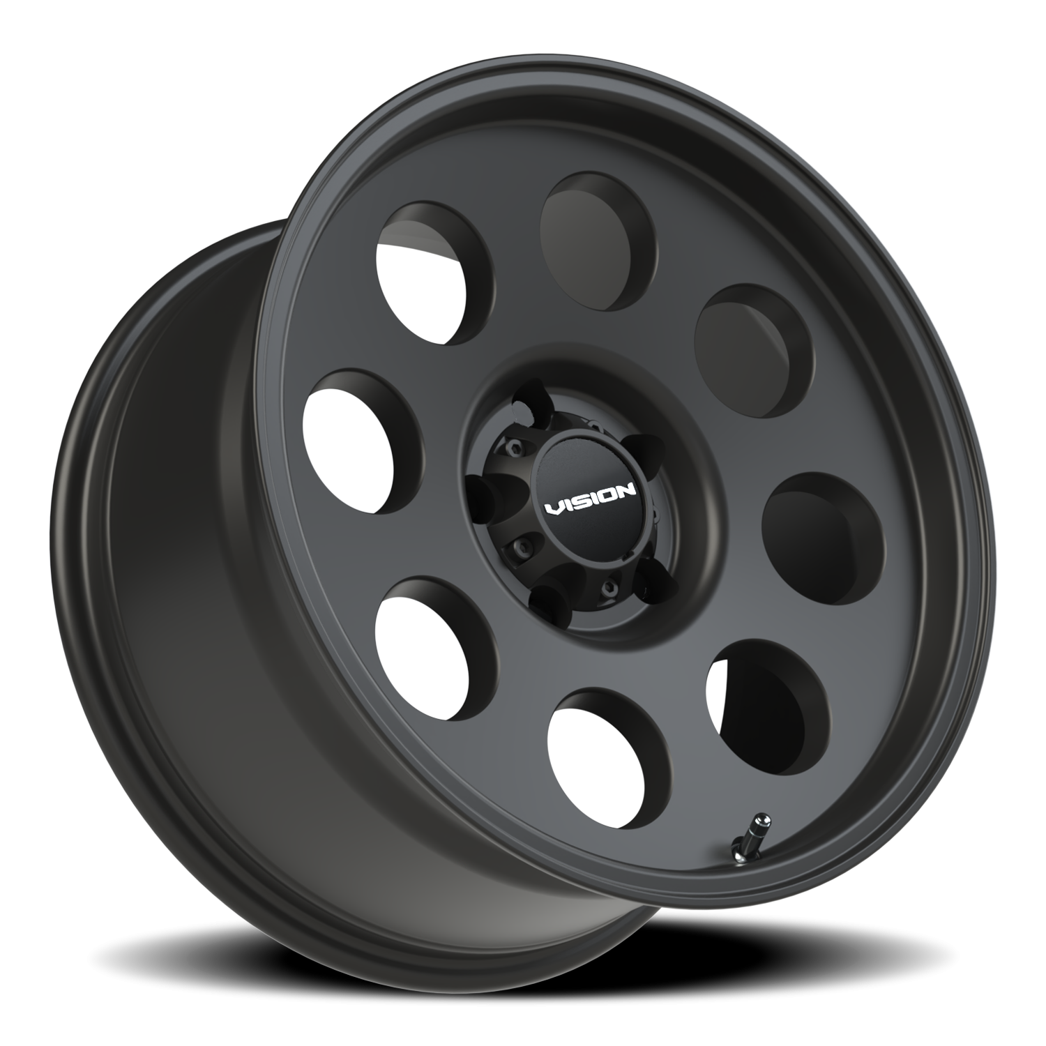 Vision Off-Road Midway UTV P 18X9 -12 Satin Black