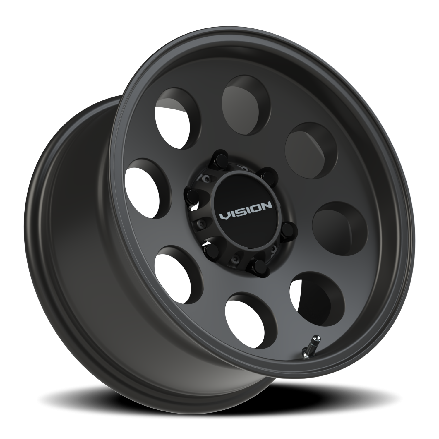 Vision Off-Road Midway UTV P 16X8 +0 Satin Black