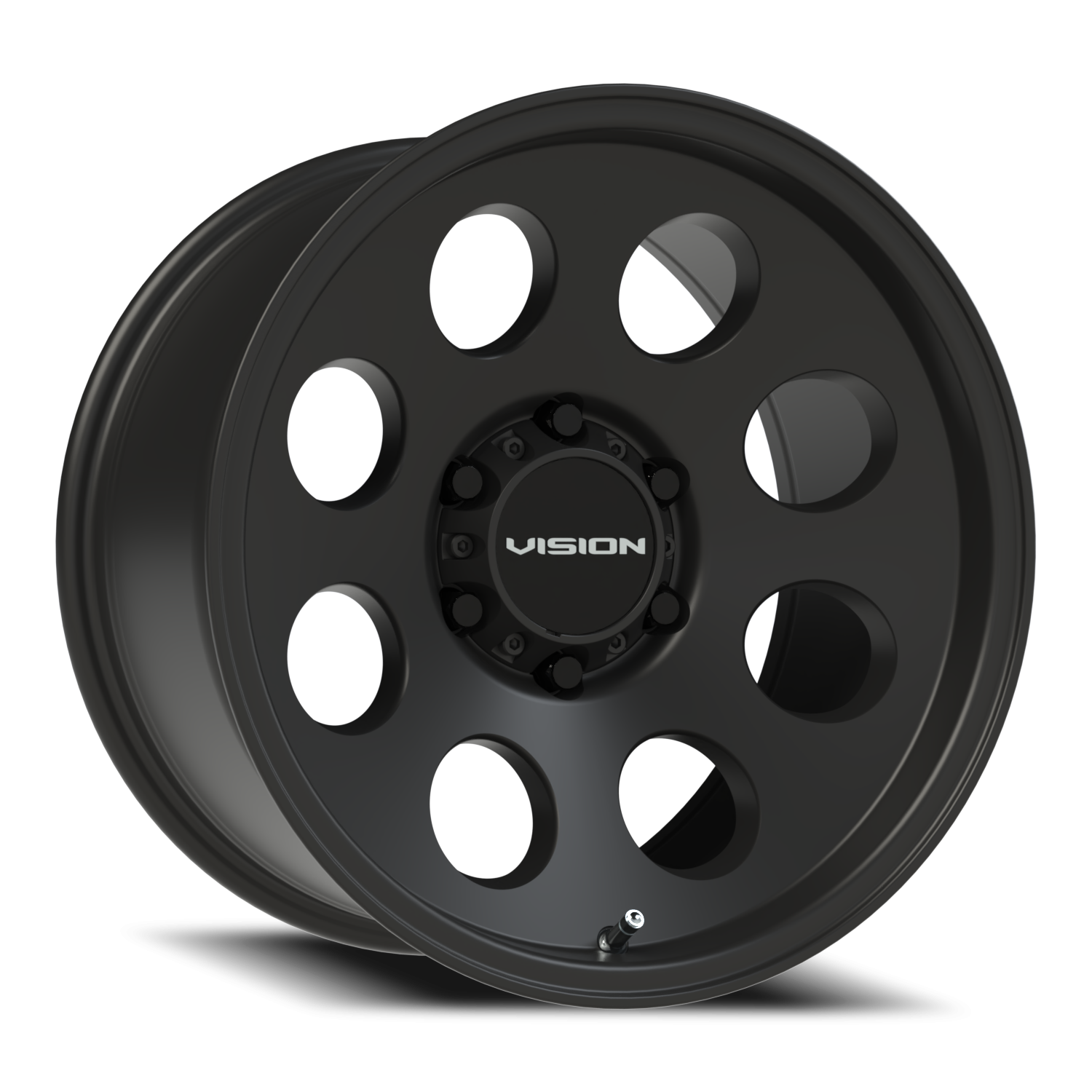 Vision Off-Road Midway UTV P 17X9 -12 Satin Black