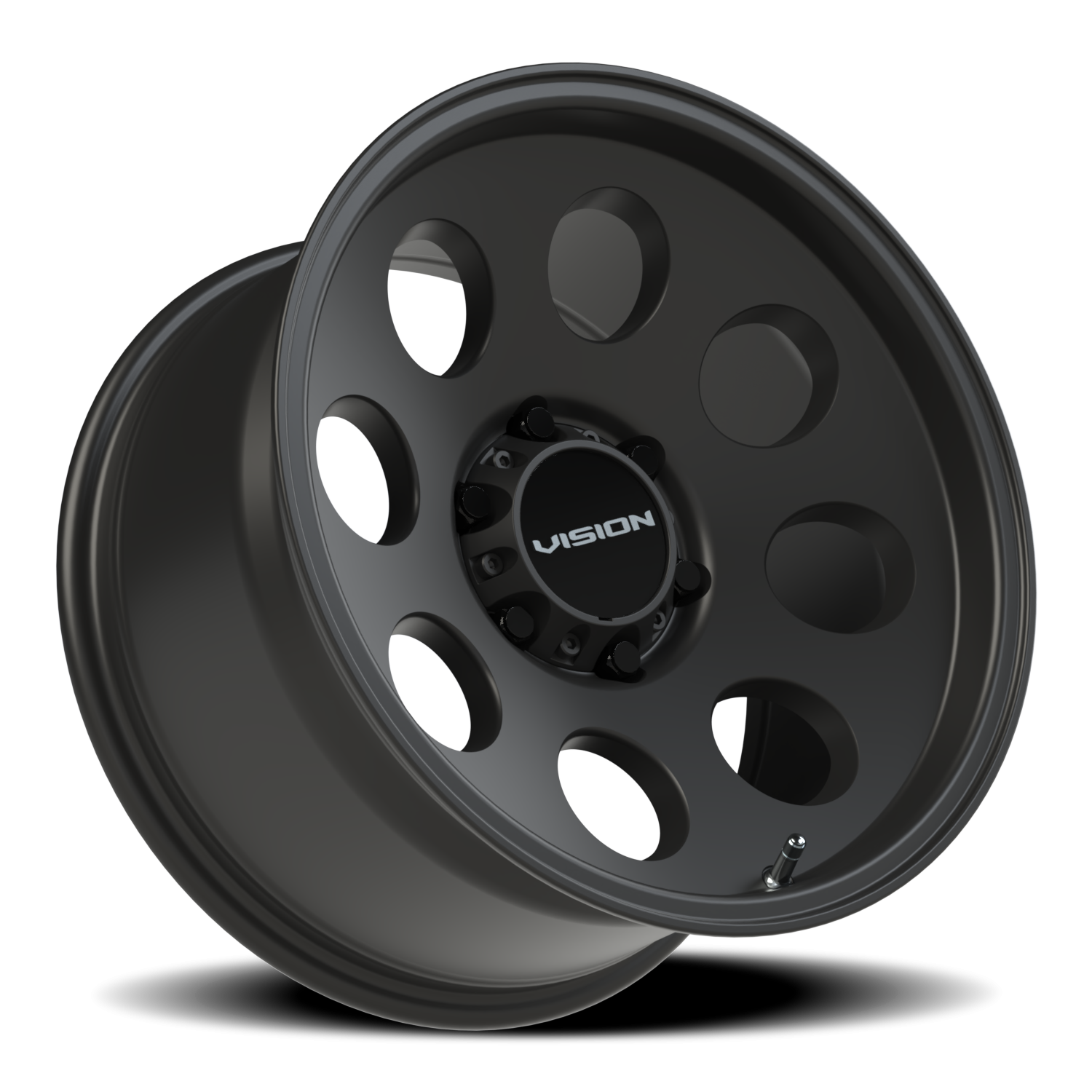 Vision Off-Road Midway UTV P 17X9 -12 Satin Black