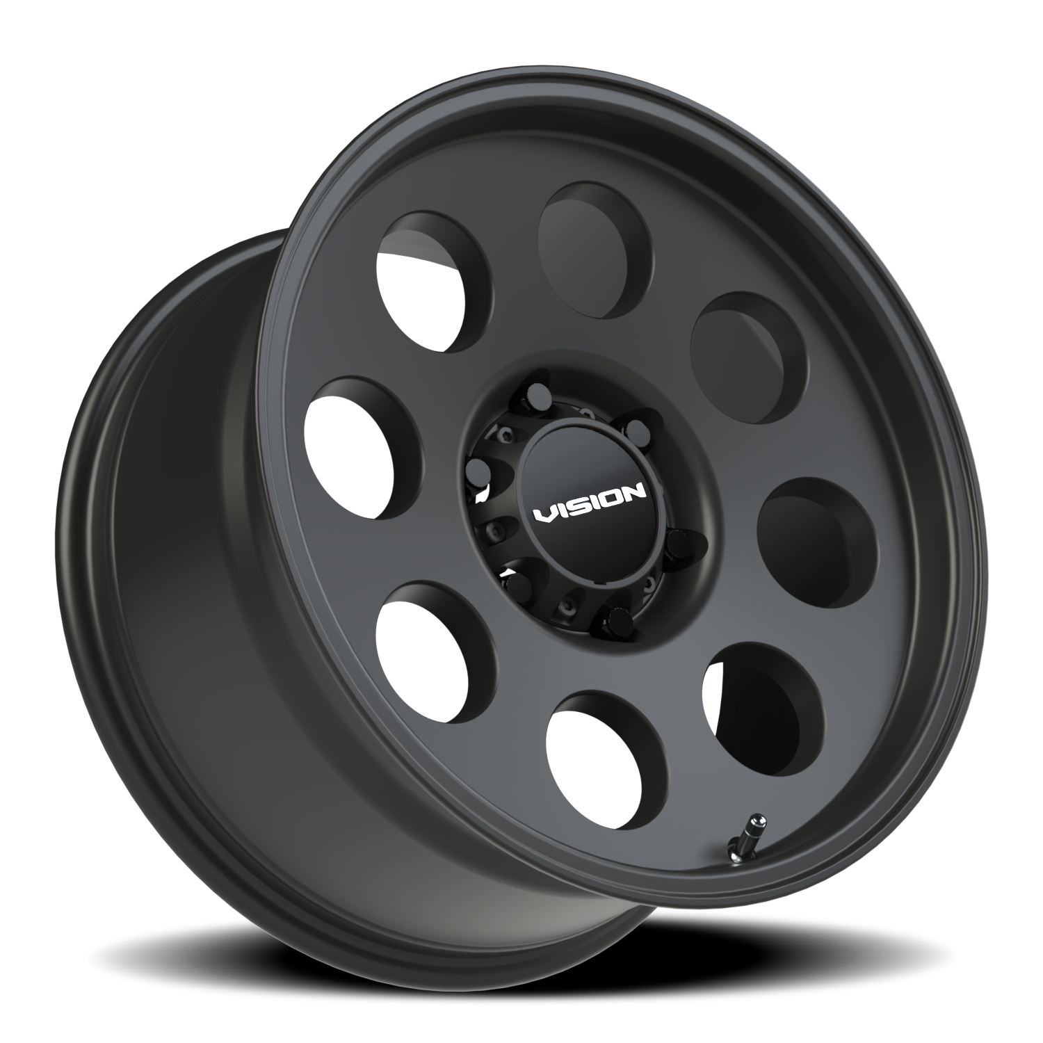 Vision Off-Road Midway UTV P 18X9 +12 Satin Black