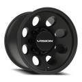 Vision Off-Road Midway UTV P 16X10 -25 Satin Black