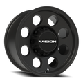 Vision Off-Road Midway UTV P 16X8 +0 Satin Black