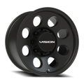 Vision Off-Road Midway UTV P 17X9 -12 Satin Black