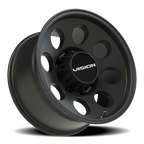 Vision Off-Road Midway UTV P 17X9 -12 Satin Black