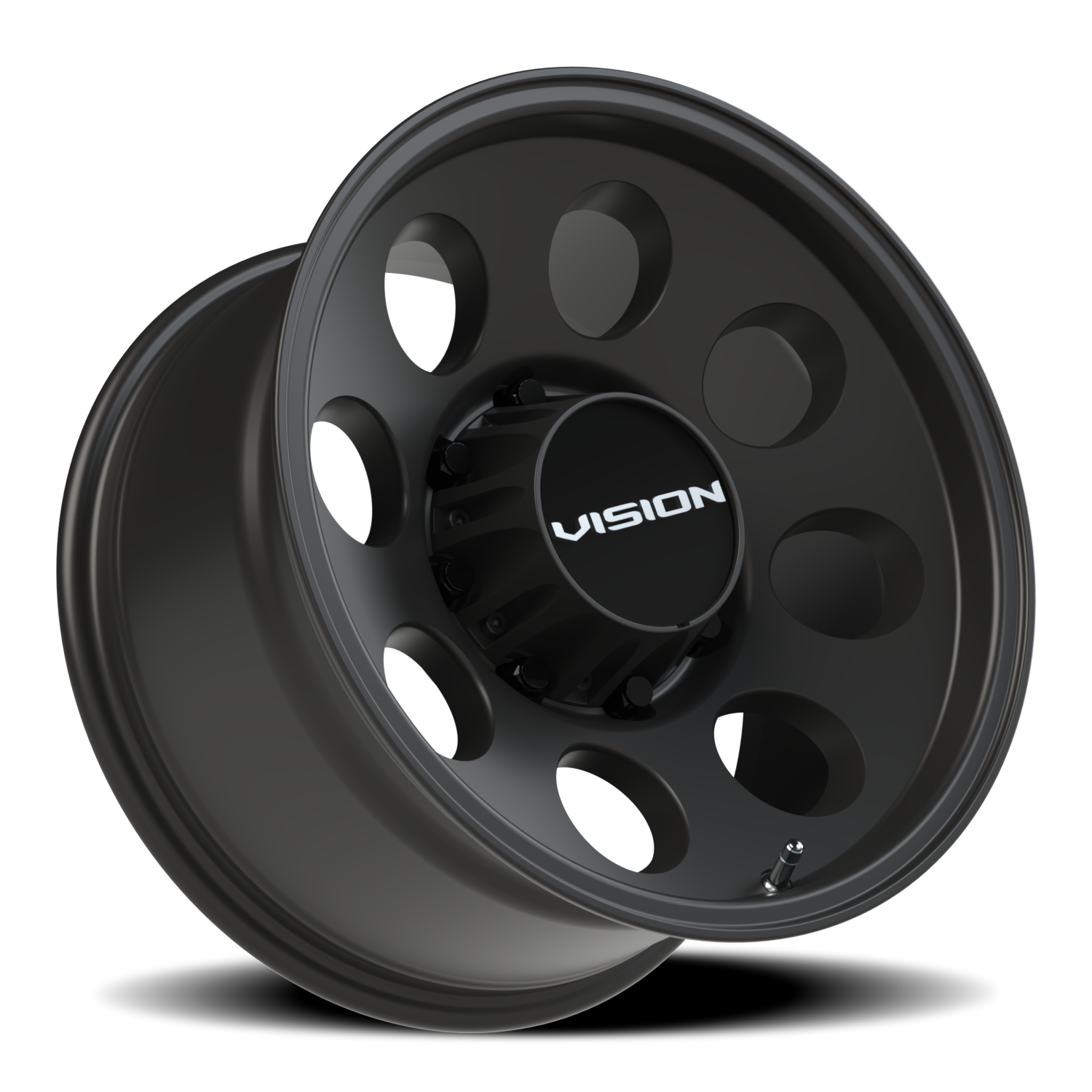 Vision Off-Road Midway UTV P 17X9 -12 Satin Black