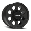 Vision Off-Road Midway UTV P 18X9 +12 Satin Black