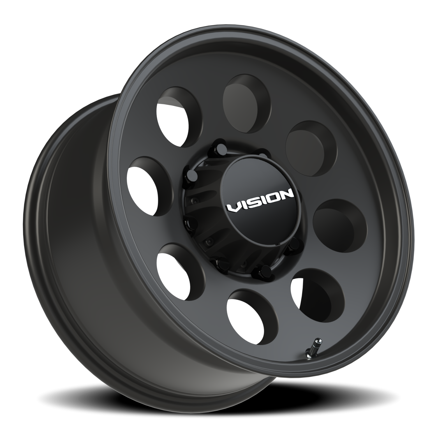 Vision Off-Road Midway UTV P 18X9 +12 Satin Black