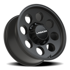 Vision Off-Road Midway UTV P 18X9 +12 Satin Black